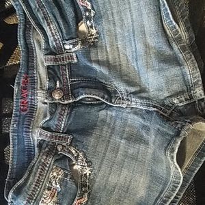Woman's jean shorts